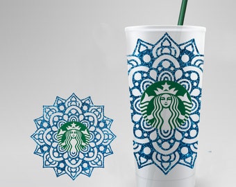 Download Mandala Svg For Starbucks Cup For Cricut - Layered SVG Cut ...