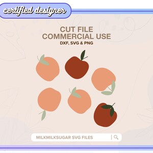 Arquivo de corte APPLE SVG para Cricut ou Silhouette, Outono SVG, Design de Sublimação, Professor SVG, Fruta SVG, Escola SVG, Pacote Cricut | Pomar de Maçãs