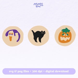 HALLOWEEN ZUCKERKÄKCHEN Svg Cut File für Cricut oder Silhouette, Zuckerkekse Svg, Urlaub Zuckerkekse Svg, Halloween Kekse Svg, Cute svg