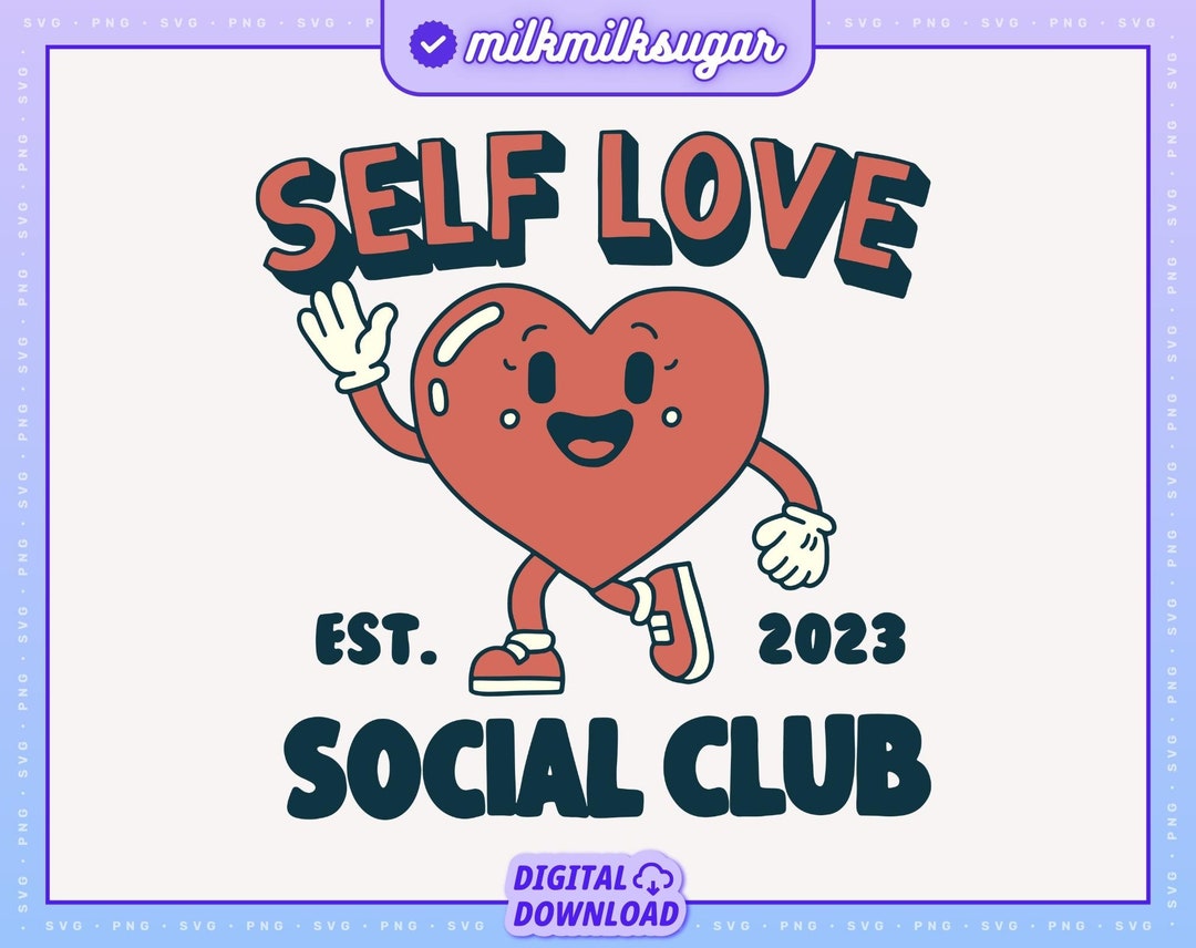 Self Love Svg Png File for Cricut, Self Care Svg, Self Love Png, Trendy ...