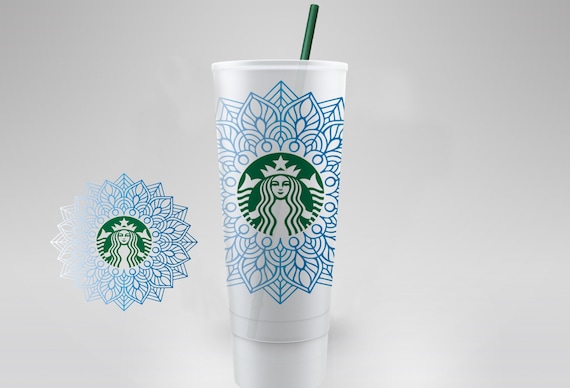 Download MANDALA / Starbucks Cup Wrap / Reusable / Svg / Png ...