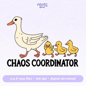 Chaos Coordinator Svg Cut File For Cricut, Teacher Appreciation Svg, Back to School Svg, Teacher shirt, Teacher Life Svg, Funny Teacher Png