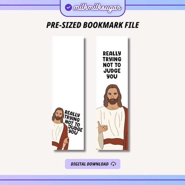 JUDGING JESUS SVG Cut File For Cricut or Silhouette, Bookworm Svg, Bookish Svg, Booktok Svg, Spicy Book Svg, Is That Smut Svg, Peeking Jesus