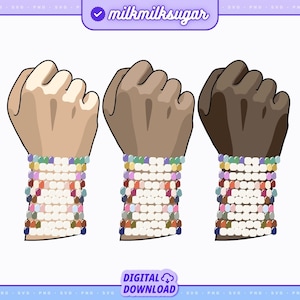 Vriendschap kraal armbanden SVG gesneden bestand voor Cricut, vriend armband png voor stickers, bladwijzers, shirts, Libbey bekers & sleutelhangers