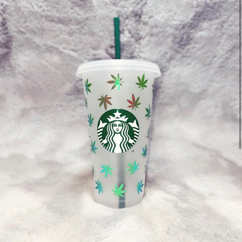 Download FULL WEED WRAP / Animal Print Starbucks Cup / Reusable ...