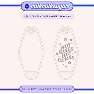 MOTEL SLEUTELHANGERSJABLOON gesneden bestand voor Cricut & Silhouette, op maat gemaakt voor motelsleutels, motelsleutelhanger Svg, hotelsleutelhangerontwerpen, sleutelsjabloon