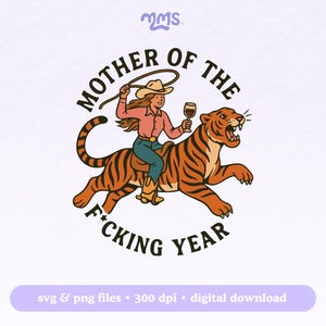 MOM/MUM QUOTE Svg Cut File For Cricut & Silhouette, Funny Quote Svg, Mothers Day Svg, Funny Mothers Day Svg, Mom Of The Year Svg image 1