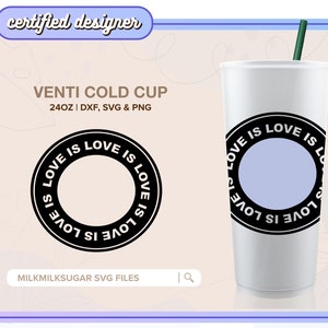 PRIDE ⟡ LGBTQ+ ⟡ Sbux Cup Wrap ⟡ Reusable ⟡ Svg ⟡ Png ⟡  Custom Cut file ⟡ Cricut ⟡ Silhouette ⟡ Cameo ⟡ DIY / Vinyl / Sticker