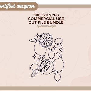 LEMON LOCK MINI ⟡ fruit svg, lemon svg, lemonade summer svg for commercial use, png dxf download svg files for cricut, silhouette cameo