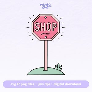 Shop Small Svg Png For Cricut, Small Biz, Small Business Owner Svg, Shop Small Svg For Stickers, Bookmarks, Shirts, Libbey Cups & Keychains