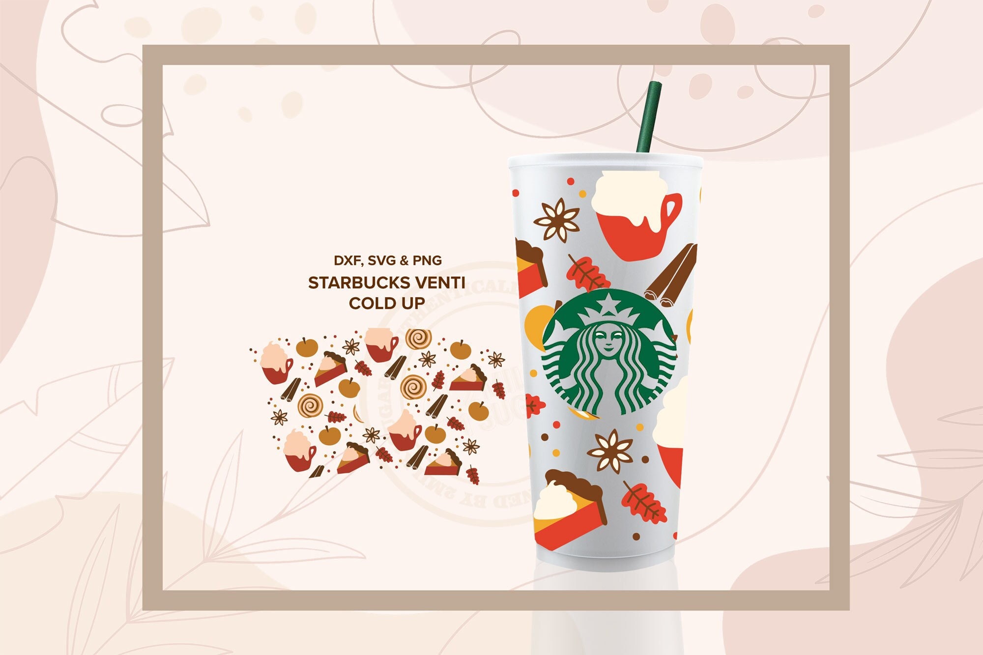 HELLO FALL ⟡ fall svg, autumn svg, leaves svg, starbucks venti svg cu…