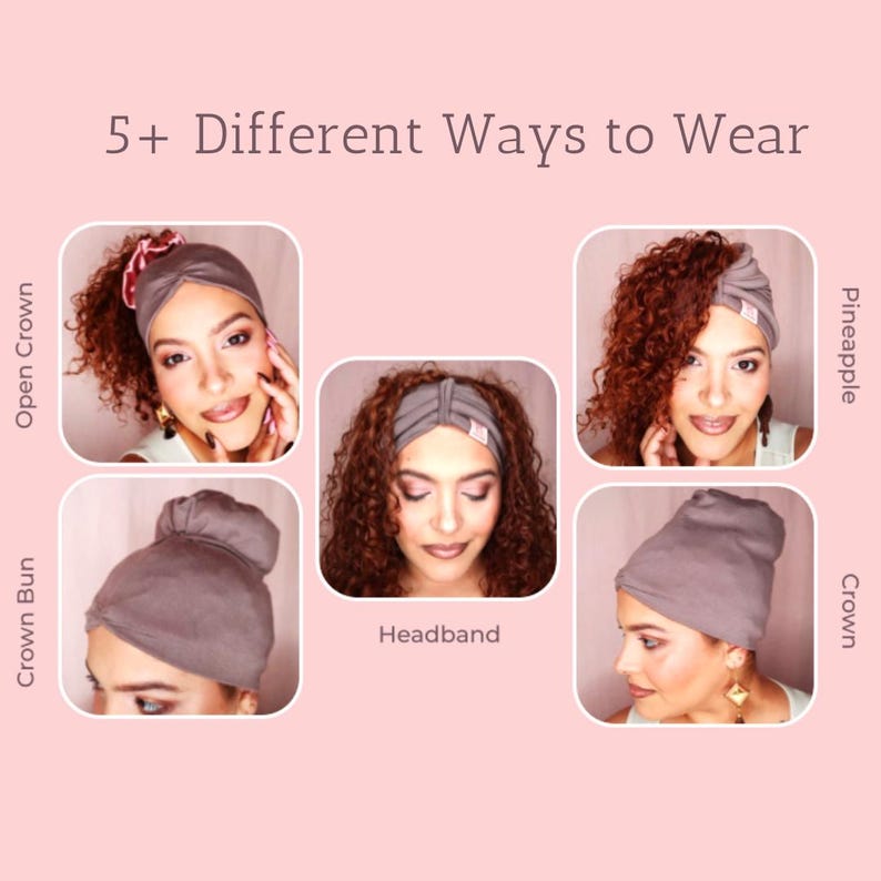 5 different ways to style curly hair with the afrona