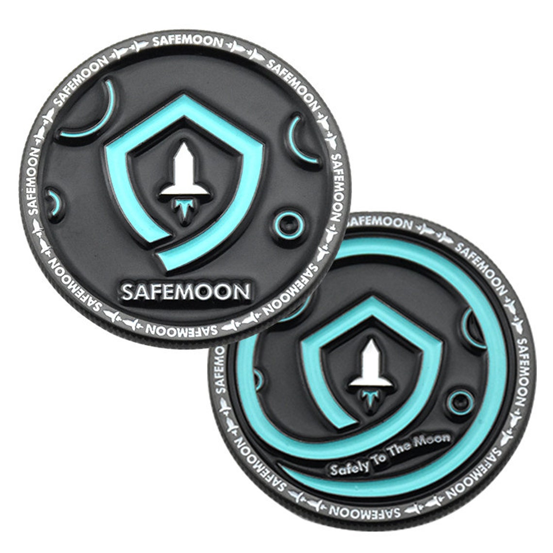 CryptoTokens Safemoon Safemoon Physical Crypto Currency | Etsy