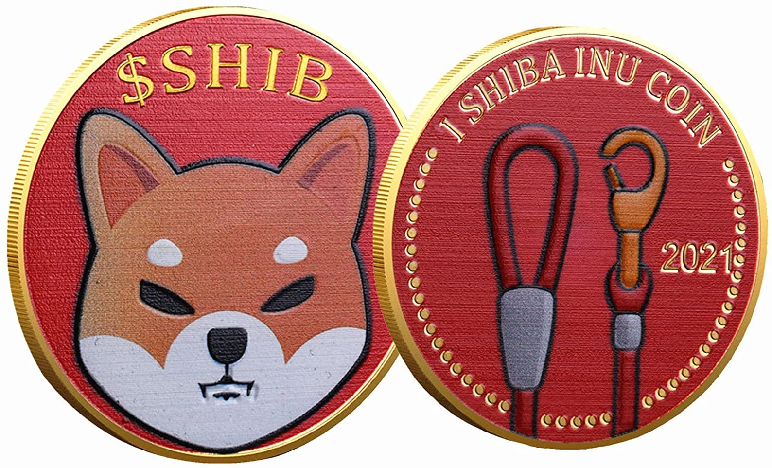 CryptoTokens Shiba Inu SHIB Physical Crypto Currency Coin ...