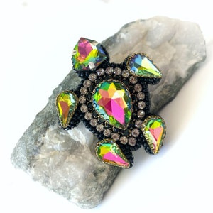 Handmade Brooch Turtle