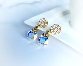 Earrings with Swarovski Elements