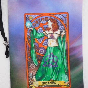 Tarot Deck Pouch, Dice Bag, Ashelon Oracle - Dreaming