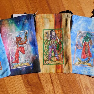 Ashelon Oracle, Tarot Deck Pouch, Dice Bag - One of a Kinds