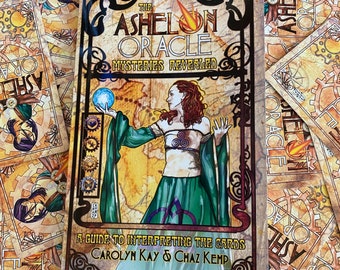 Ashelon Oracle Deck and Book, Steampunk Art Nouveau