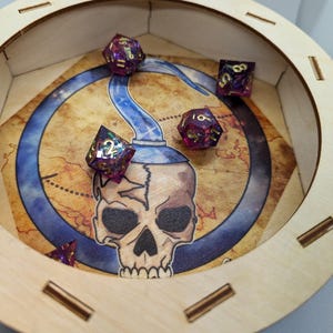 Dice Trays for TTRPGs and other dice games! Multiple designs!