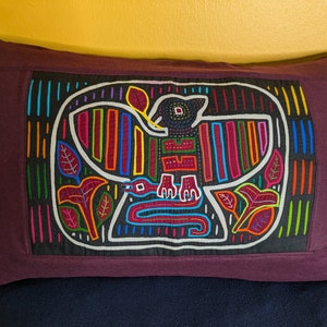 Mola Kuna Decorator Pillow