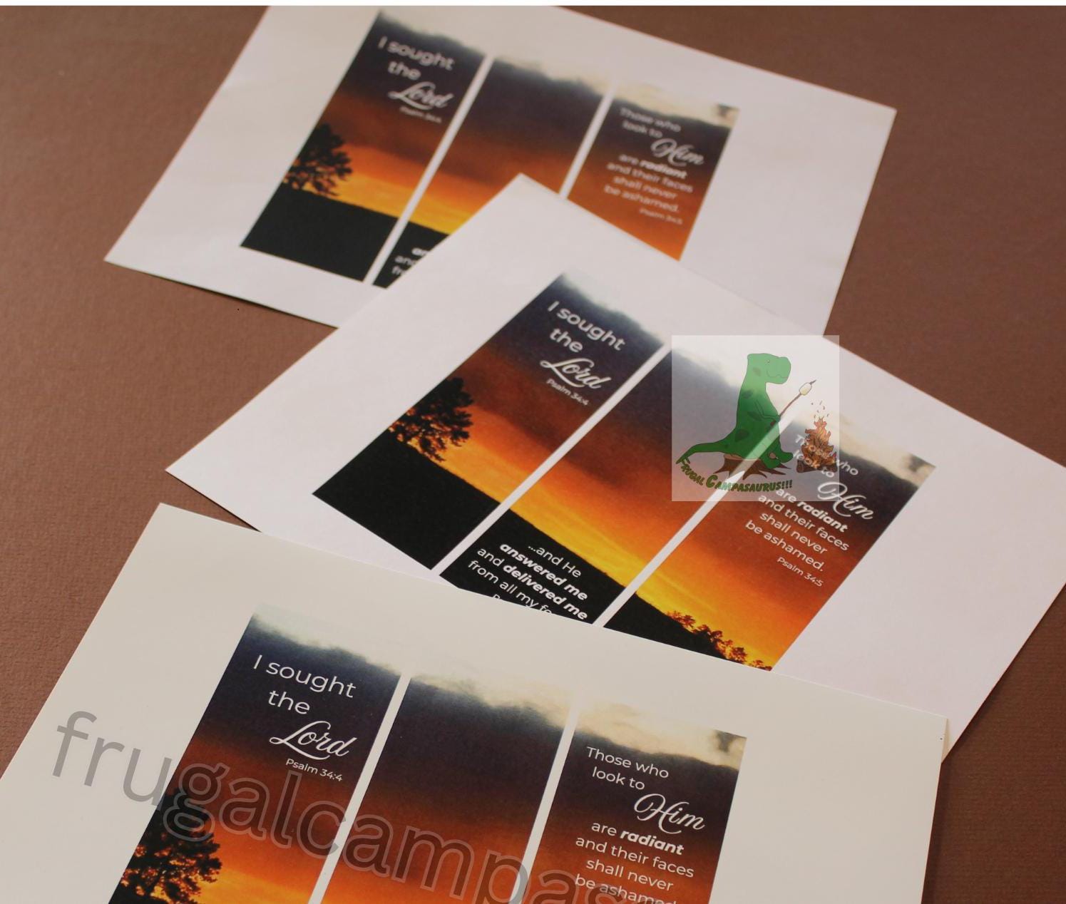 Printable Photo Bible Verse Bookmark,digital Inspirational Bookmark ...
