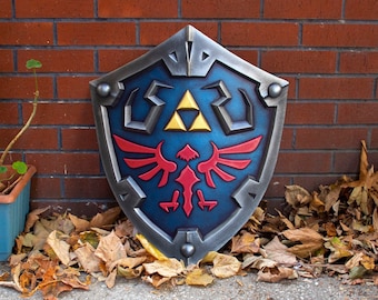 Hylian Shield inspired Handmade Replica for Cosplay and Decoration