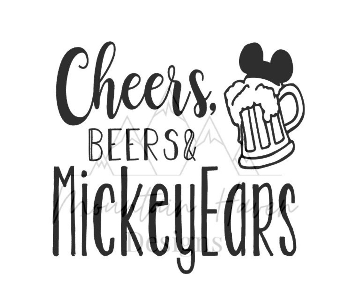 Disney SVG Disney Drinking SVG Epcot SVG Disney Drinking | Etsy