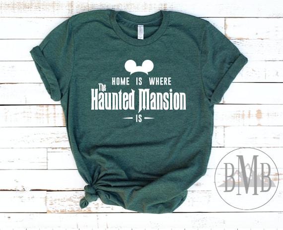haunted mansion tee shirt