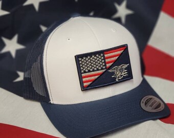 Navy Seal Trident Patch Hat Seal Team 