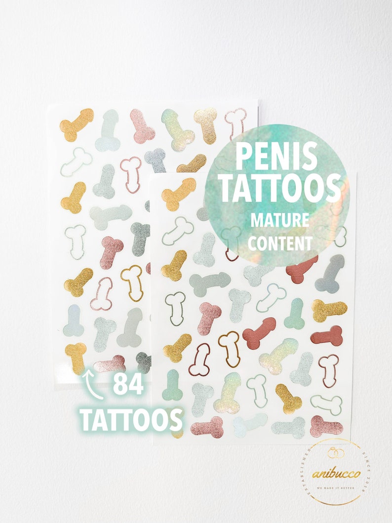 Iridescent Bachelorette Tattoos,Lesbian Bachelorette Party,Bach Party Favors,Camping Bachelorette Gifts,GITD Bach Tattoos,In My Bride Era image 3