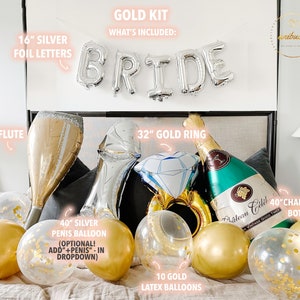 Silver Bride 16 Inch Foil Letters Last Disco Bride Space Cowgirl Bach Supplies Bachelorette Party Decorations Bridal Shower Bach Backdrop image 5