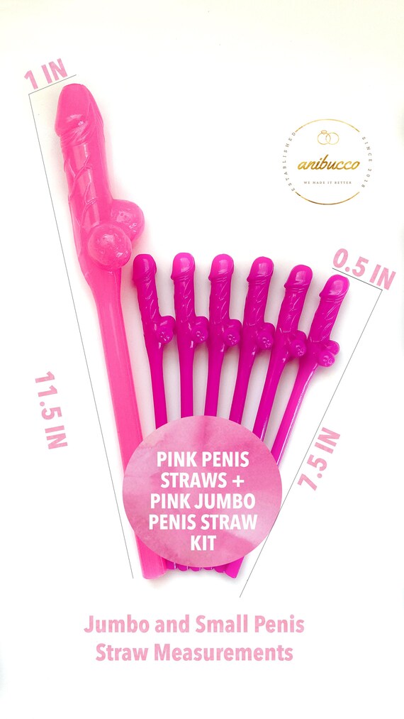 PG-13 Penis Straws, Mom Approved Penis Straws