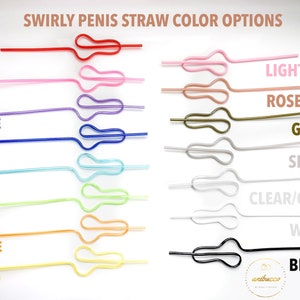 White Swirly Bachelorette Straws +Bride Straw for Bachelorette Party,Bach Party Favors,Disco Bride,Camping Bachelorette Gifts,Nashville Bach image 10