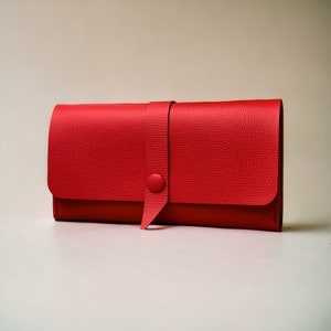 Red Wallet Woman Personalized Wallet for Her - Etsy