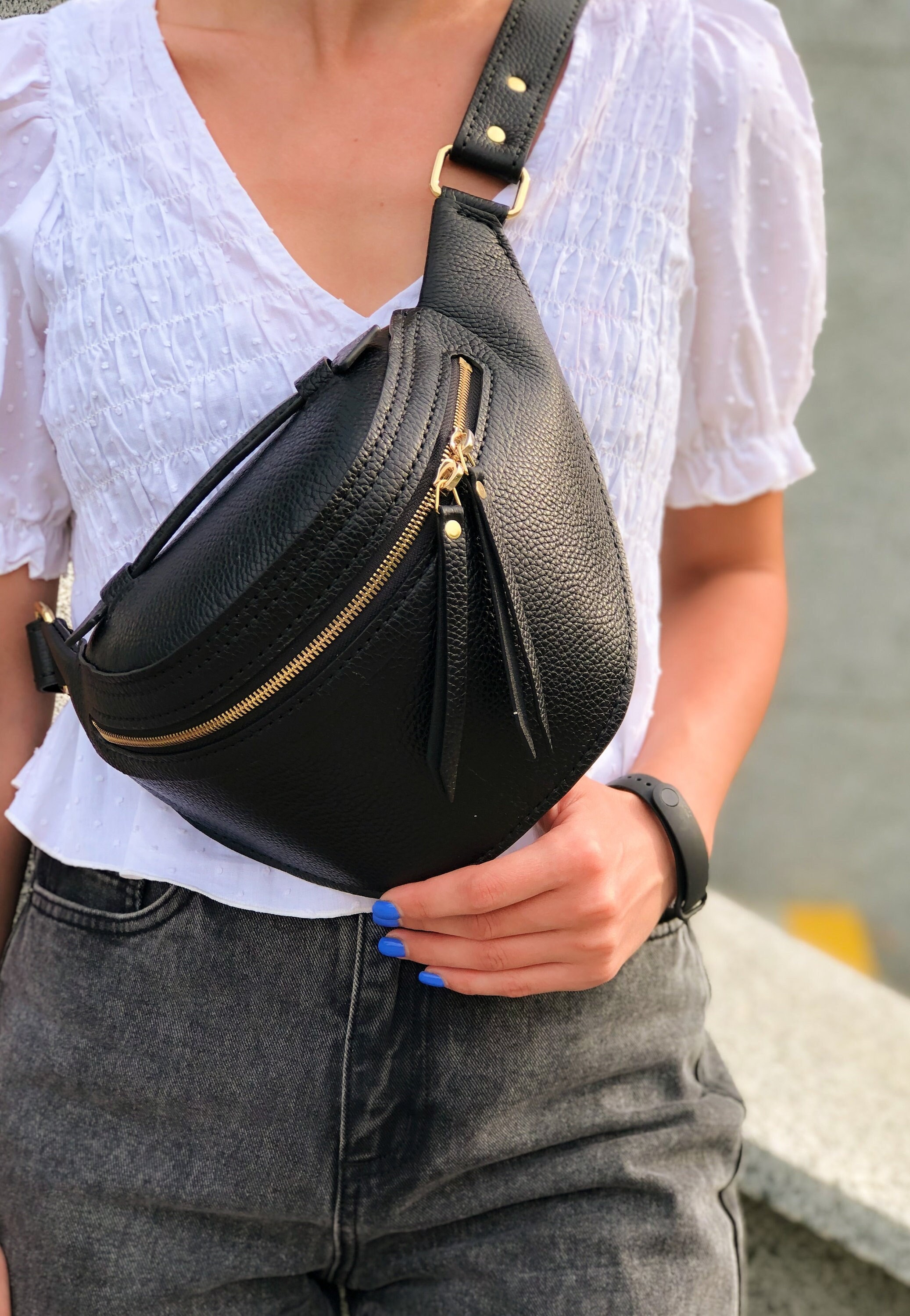 Fanny Pack Belt Bag Large at David Ostlund blog