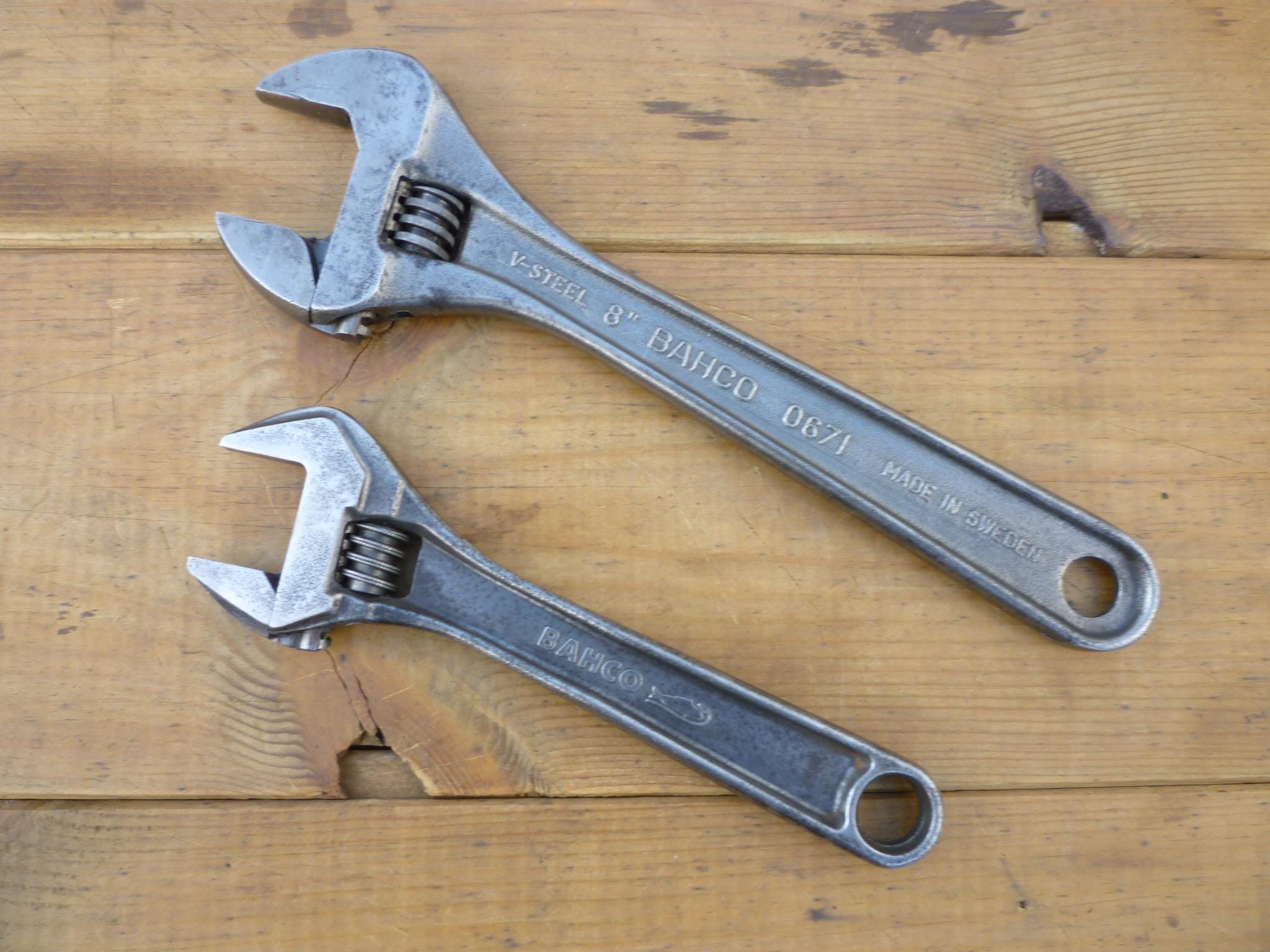 Vintage adjustable spanner discount