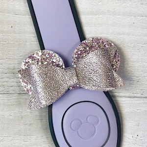 Lavender Classic Simplicity Ear Band Bow | Magic Band Bow