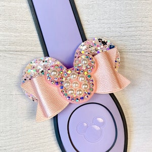 Millennial Pearl Ear Band Bow | Magic Band Bow