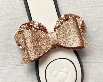 Briar Rose Gold Ear Band Bow | Magic Band Bow