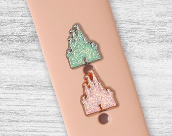 Charm de banda de castillo brillante