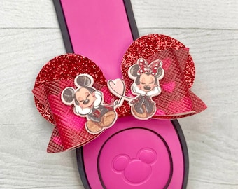 Valentine’s Day Ear Band Bow | Magic Band Bow