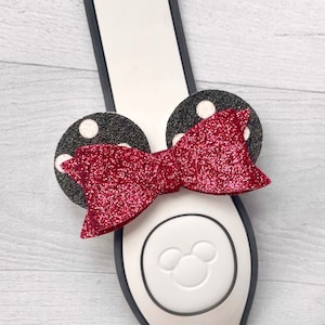 Classic Red Ear Band Bow