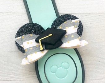 Classic Graduation Ear Band Bow | Magic Band Bow