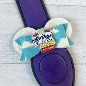 Infinity and Beyond Ear Band Bow