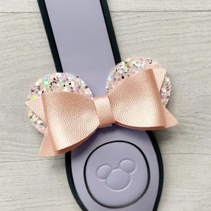 Millennial Pink Ear Band Bow