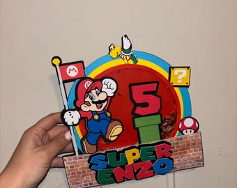 Mario Cake Topper