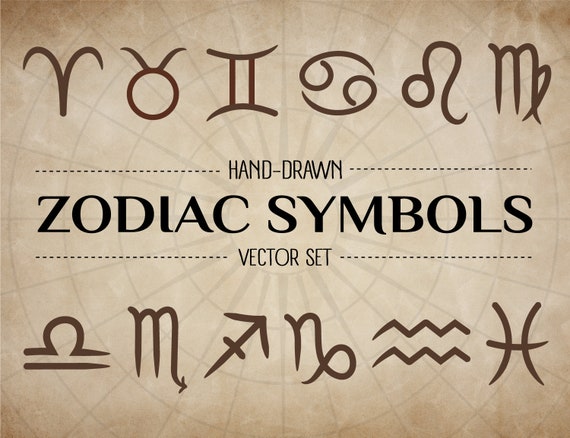 zodiac glyphs rubber stamps zodiac glyphs rubber stamps