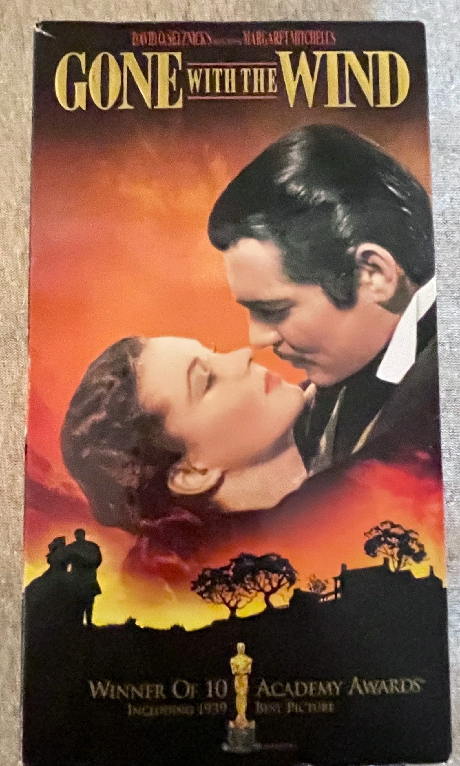 Vintage Gone With the Wind VHS Set of 2 Etsy