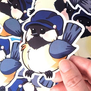 Carolina Chickadee - Cute Bird 3 In Waterproof Vinyl Sticker